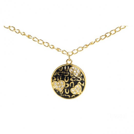 Coach Heart Logo Gold Necklaces CYB | Women